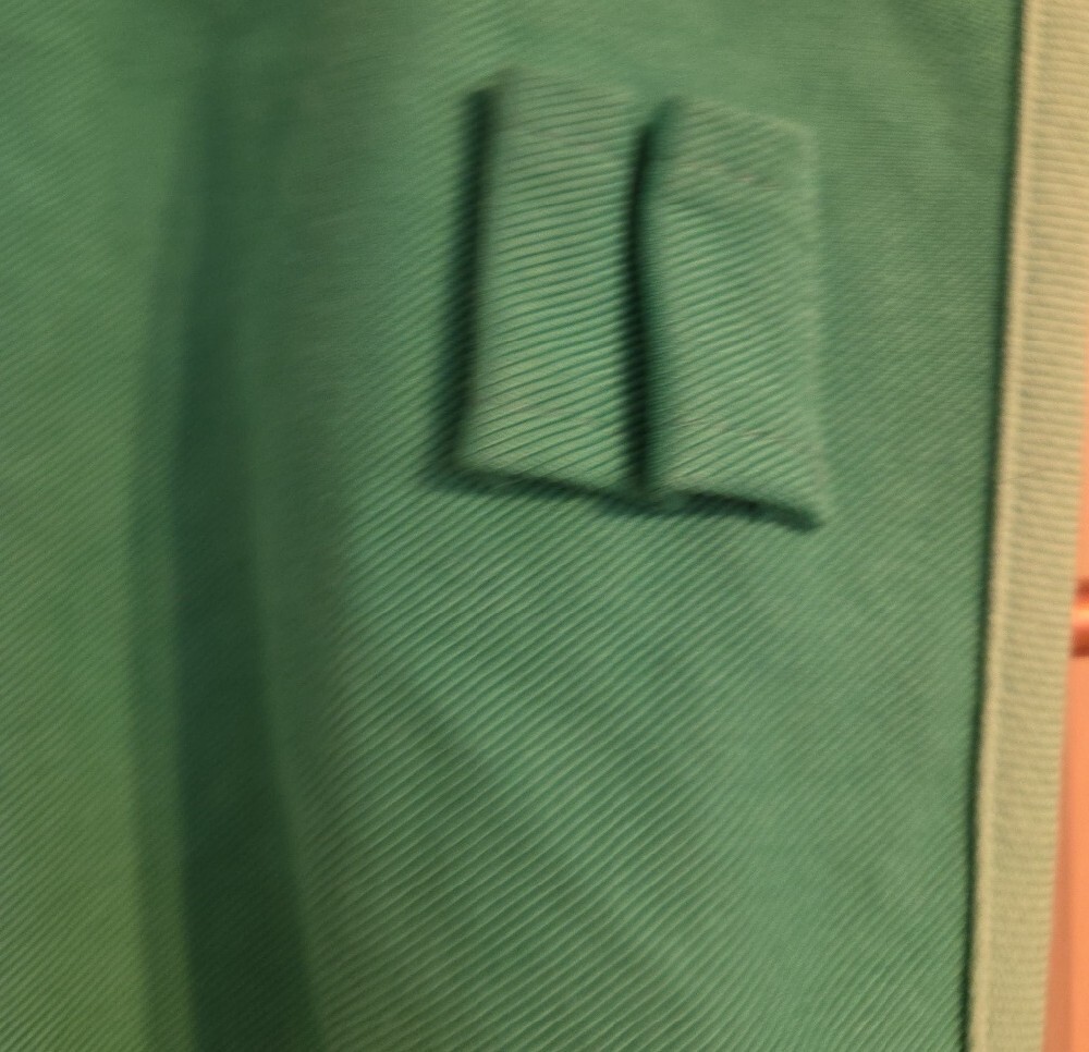 Big Bud Press Teal Shop Girl Apron Dress with Contrast Trim - Picture 3 of 5